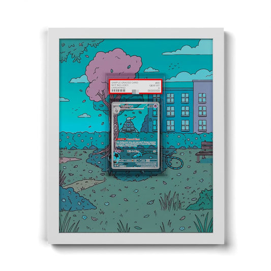 069 Zwirrklop - Extended Artwork Framed Pokemon Card Display