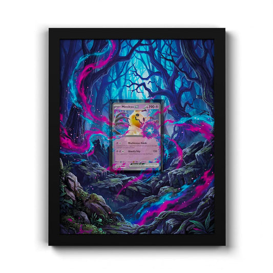 069/159 Mimigma EX - Extended Artwork Framed Pokemon Card Display