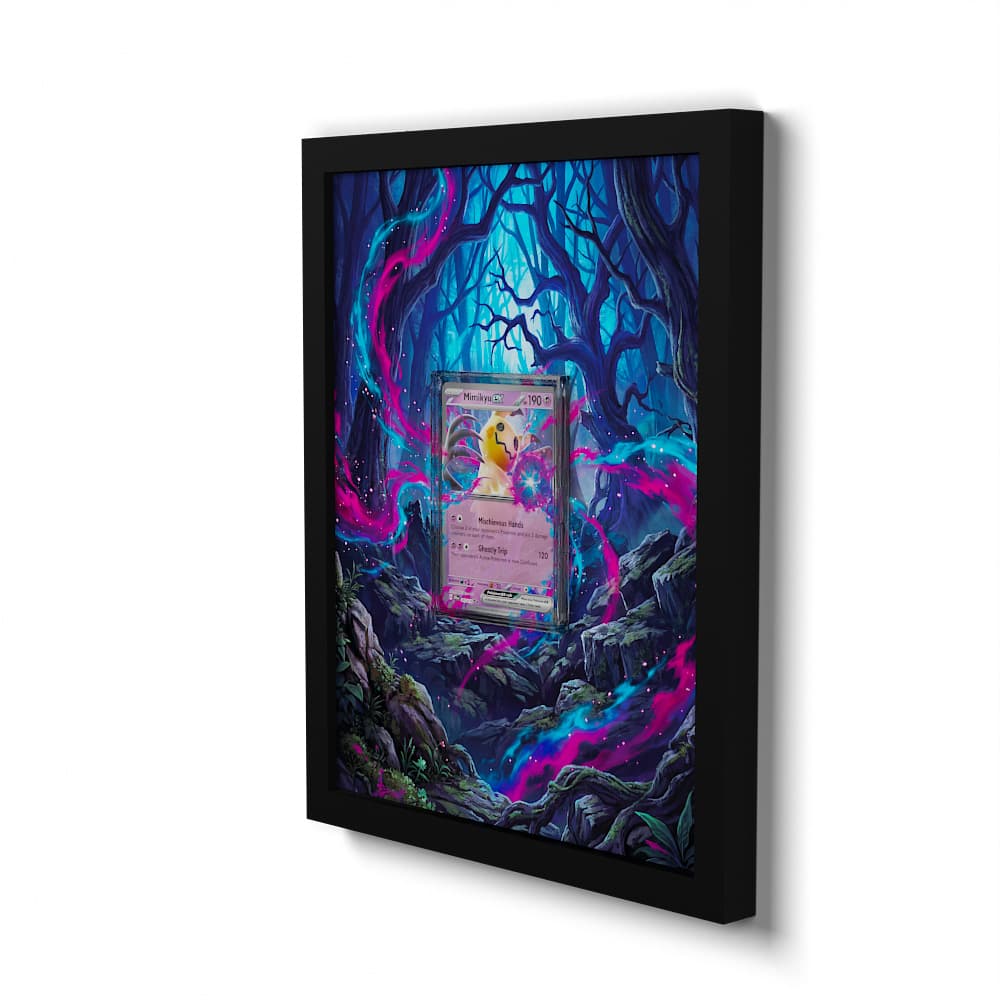 069/159 Mimigma EX - Extended Artwork Framed Pokemon Card Display