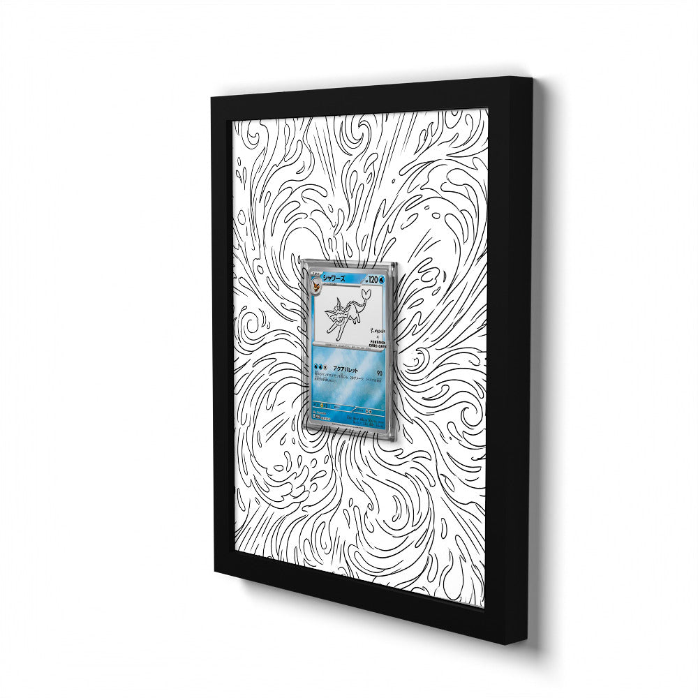 069/SV-P Vaporeon - Extended Artwork Trading Card Frame