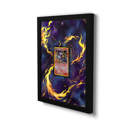 07/105 Dark Houndoom - Extended Artwork Pokemon Card Frame