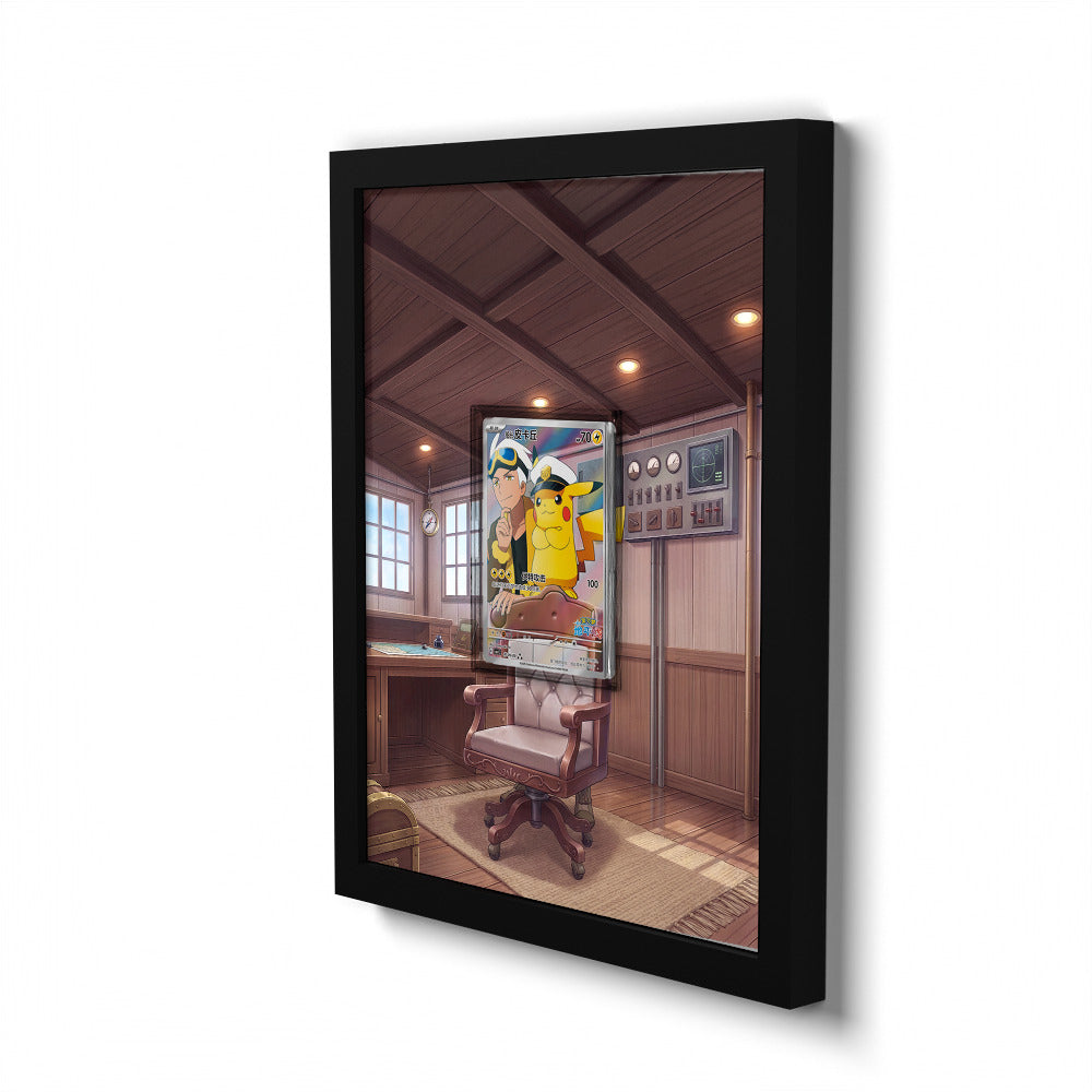 0709/09 Captain Pikachu - Extended Artwork Pokemon Card Frame