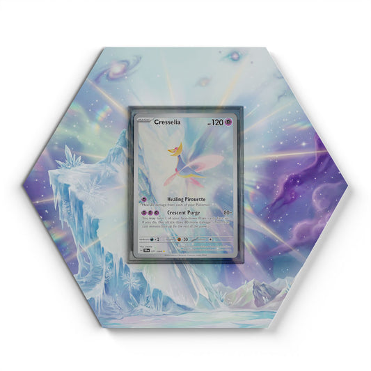 071/164 Cresselia - Extended Artwork Pokemon Card Display