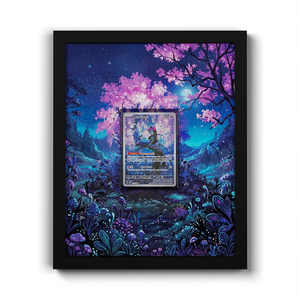 072 Bösprit - Extended Artwork Framed Pokemon Card Display