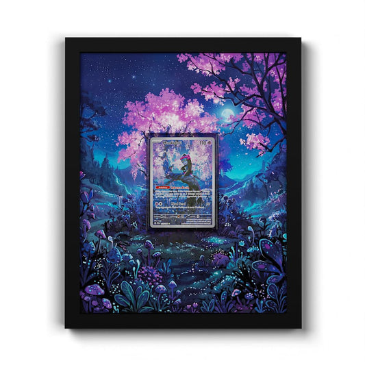 072 Bösprit - Extended Artwork Framed Pokemon Card Display