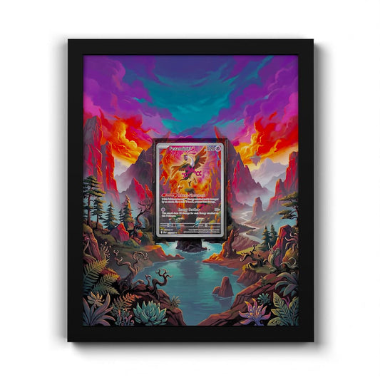 073 Beasprit - Extended Artwork Framed Pokemon Card Display
