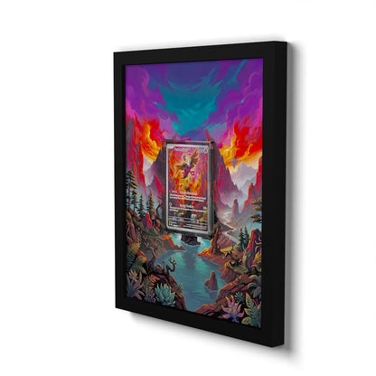 073 Beasprit - Extended Artwork Framed Pokemon Card Display