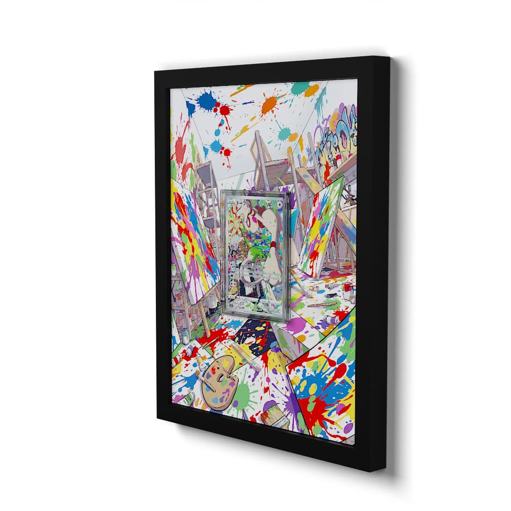 073/068 Farbeagle - Extended Artwork Framed Pokemon Card Display