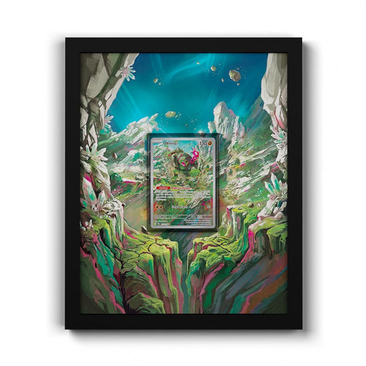074 Boninu - Extended Artwork Framed Pokemon Card Display