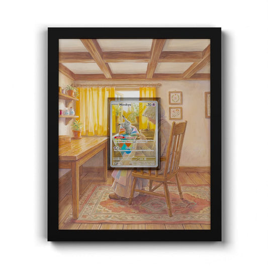 075 Mimigma - Extended Artwork Framed Pokemon Card Display