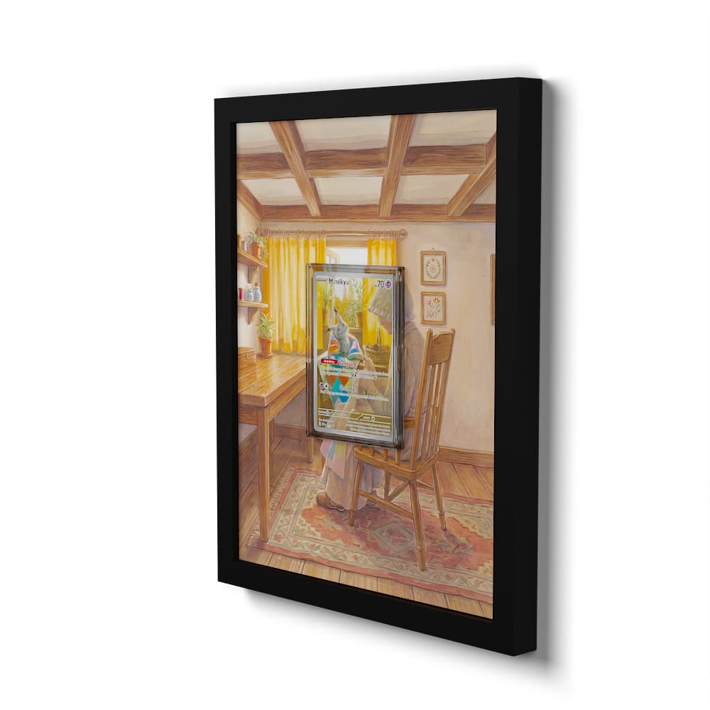 075 Mimigma - Extended Artwork Framed Pokemon Card Display