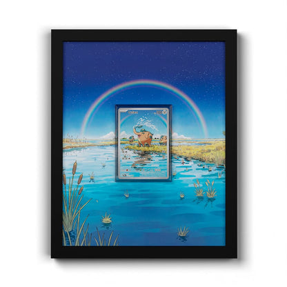 076 Kupfanti - Extended Artwork Framed Pokemon Card Display