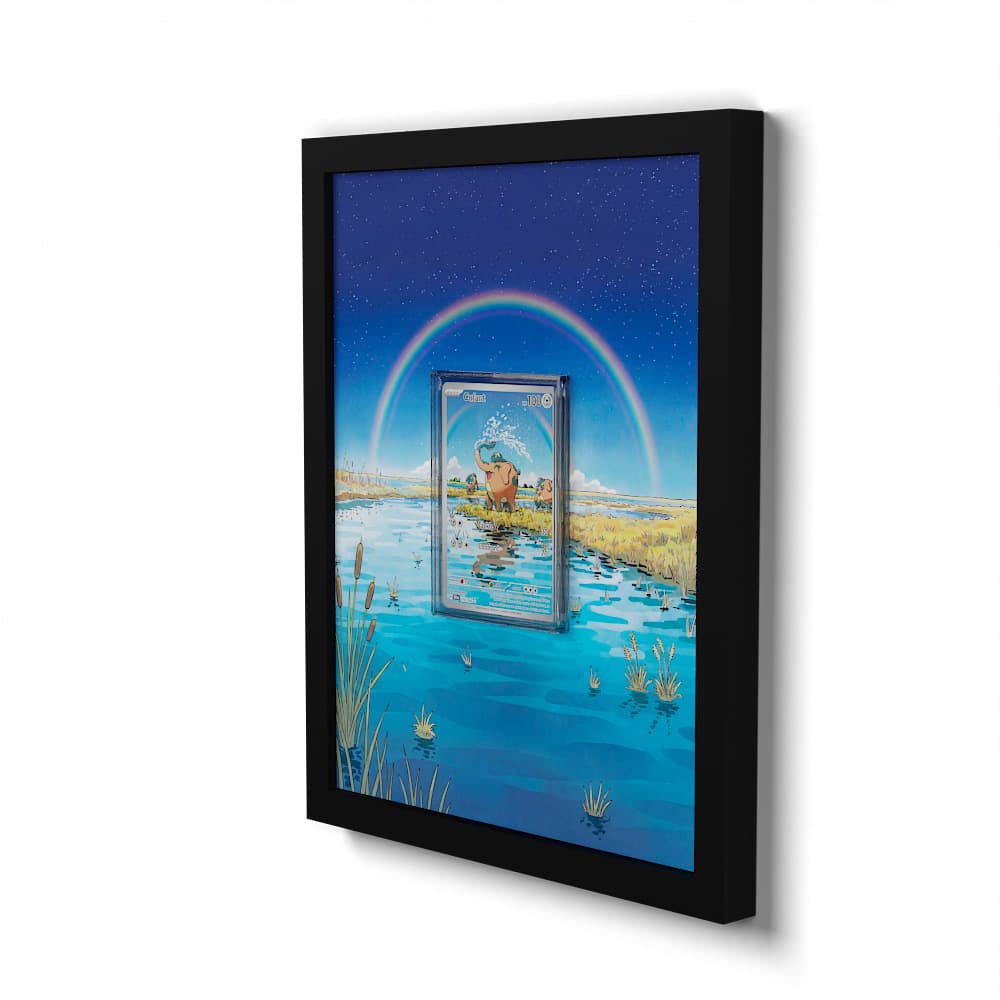 076 Kupfanti - Extended Artwork Framed Pokemon Card Display