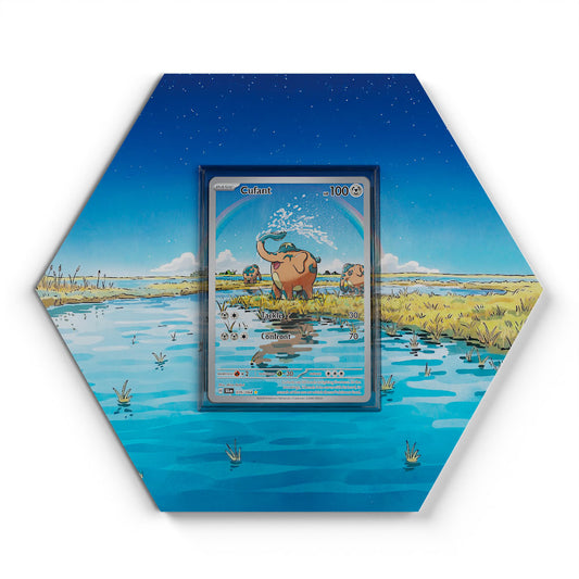 076/164 Kupfanti - Extended Artwork Pokemon Card Display
