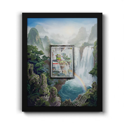 077 Sharfax - Extended Artwork Framed Pokemon Card Display