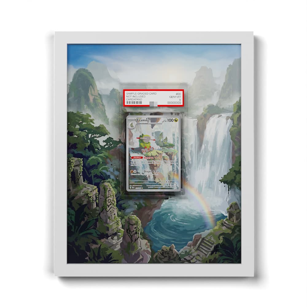 077 Sharfax - Extended Artwork Framed Pokemon Card Display