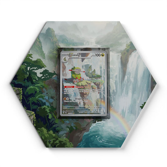 077/164 Sharfax - Extended Artwork Pokemon Card Display