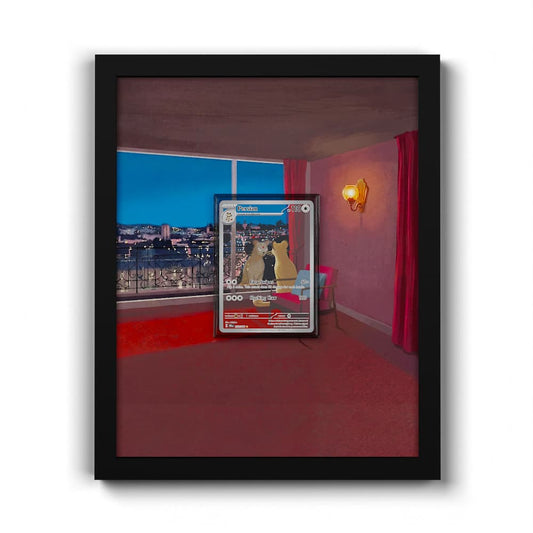 078 Snobilikat - Extended Artwork Framed Pokemon Card Display