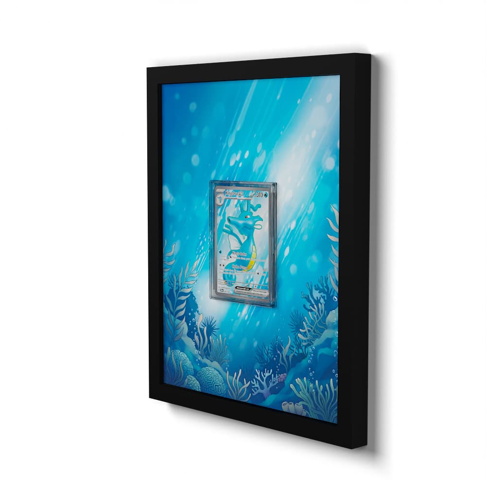080 Seedraking EX - Extended Artwork Framed Pokemon Card Display