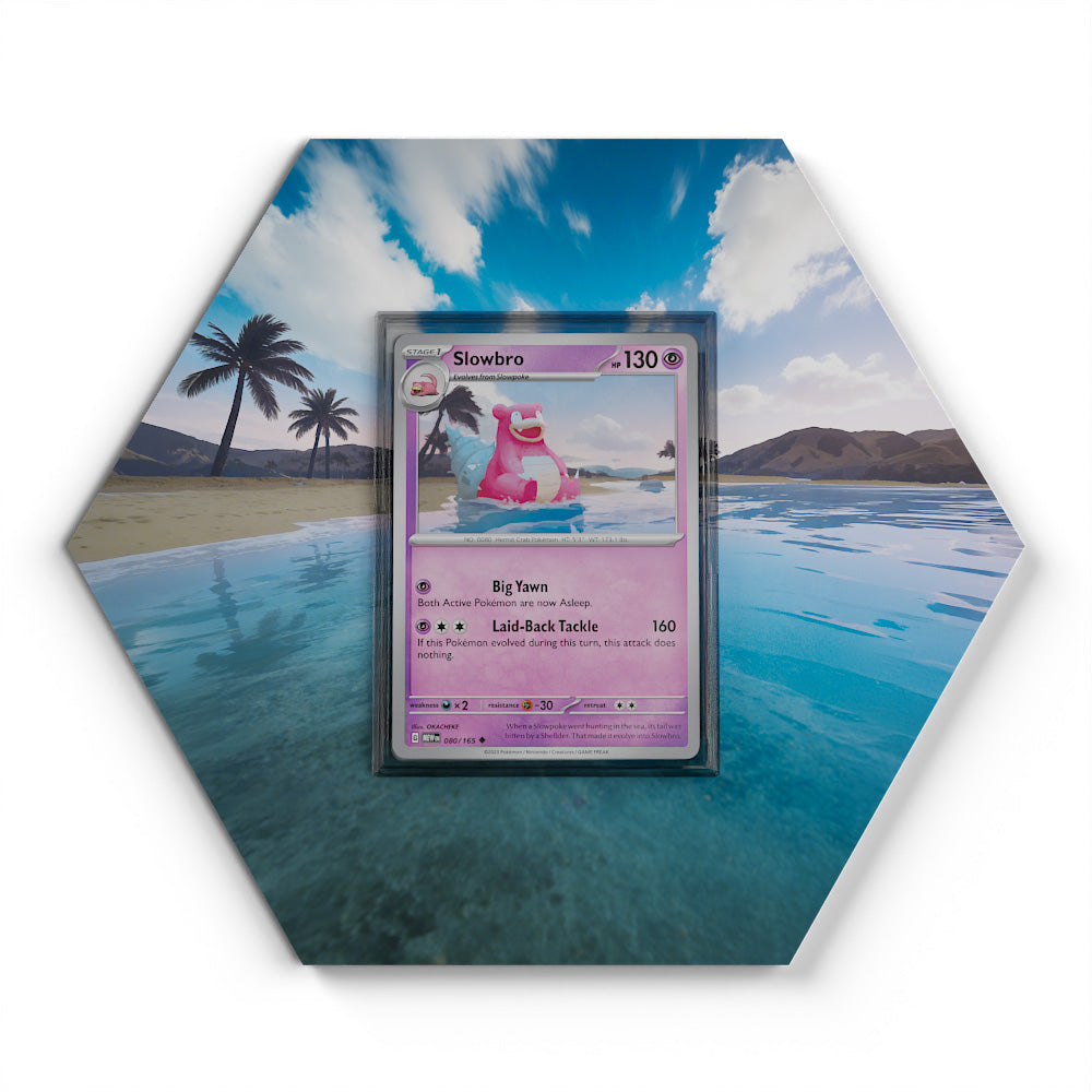 080/165 Lahmus - Extended Artwork Pokemon Card Display