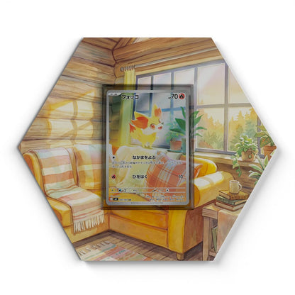 080 Fynx - Extended Artwork Pokemon Card Display