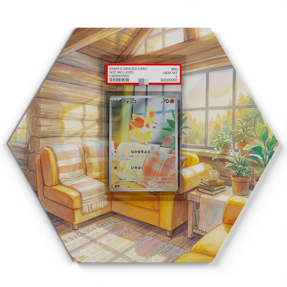 080 Fynx - Extended Artwork Pokemon Card Display
