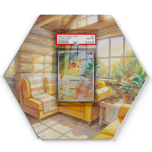 080 Fynx - Extended Artwork Pokemon Card Display