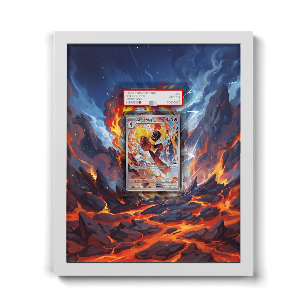 086/084 Armarouge - Extended Artwork Pokemon Card Frame