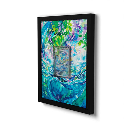087/083 Amphizel - Extended Artwork Framed Pokemon Card Display