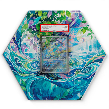 087/083 Amphizel - Extended Artwork Pokemon Card Display