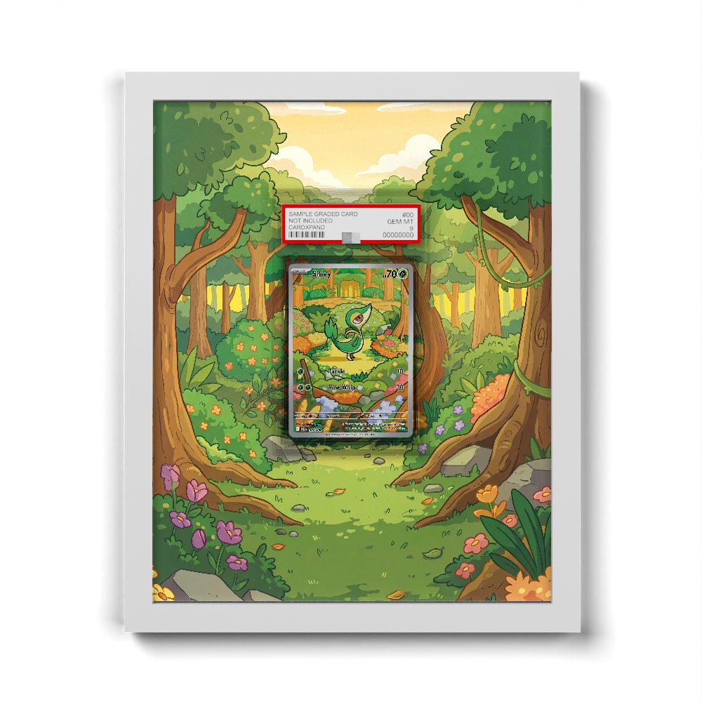087/086 Snivy - Extended Artwork Pokemon Card Frame