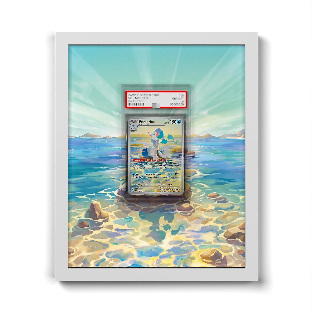 088/084 Primarina - Extended Artwork Pokemon Card Frame