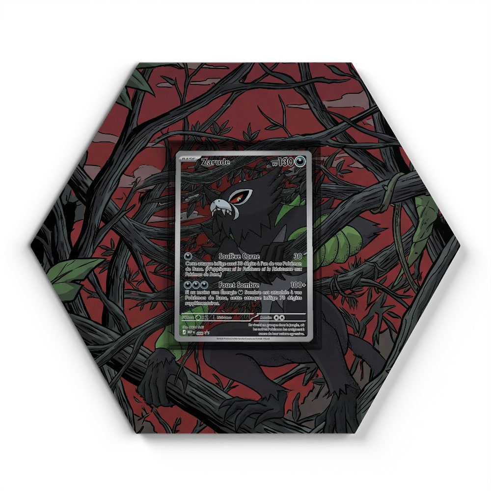 105 Branawarz - Extended Artwork Pokemon Card Display