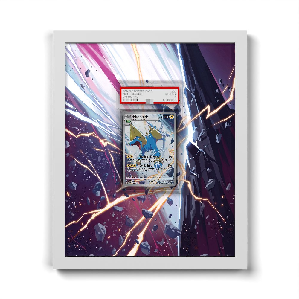 089/084 Manectric - Extended Artwork Pokemon Card Frame