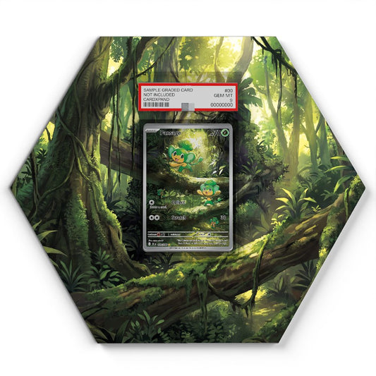 089/086 Pansage - Extended Artwork Pokemon Card Display