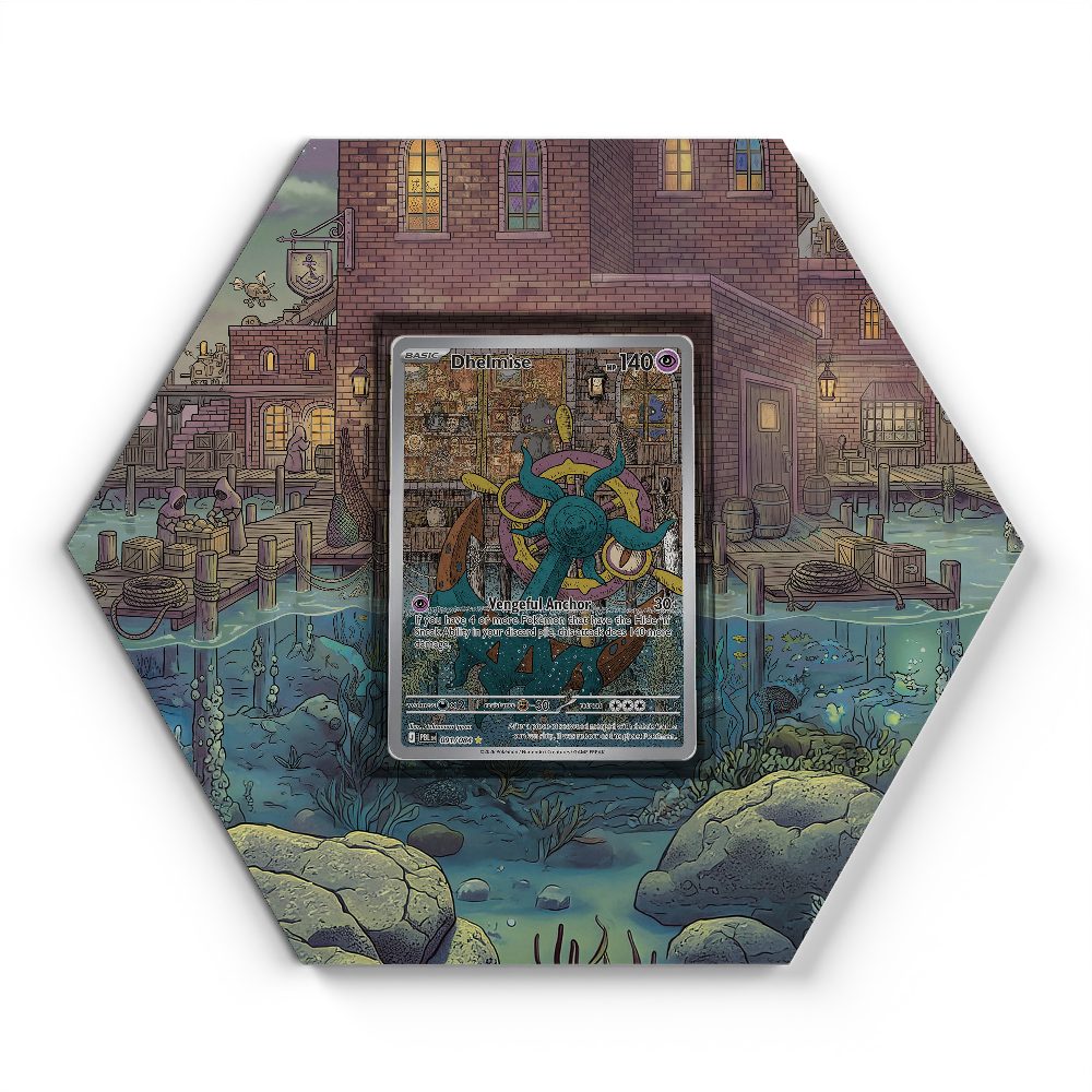105 Branawarz - Extended Artwork Pokemon Card Display