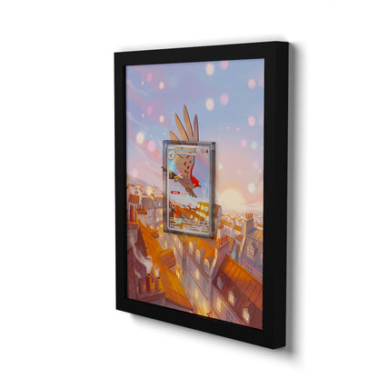 091 Fiaro - Extended Artwork Framed Pokemon Card Display