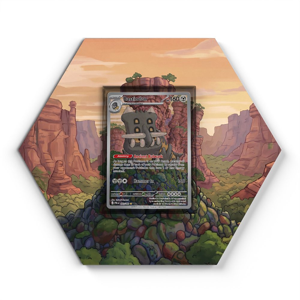 105 Branawarz - Extended Artwork Pokemon Card Display