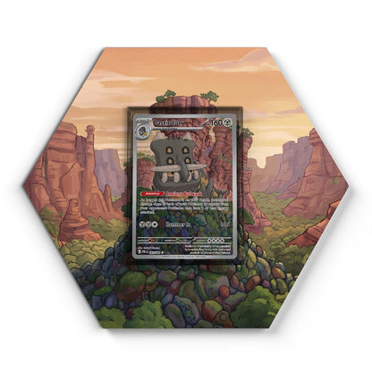 105 Branawarz - Extended Artwork Pokemon Card Display