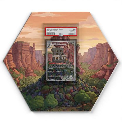 105 Branawarz - Extended Artwork Pokemon Card Display