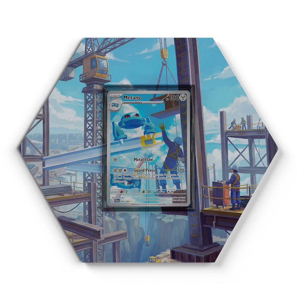 094/086 Metang - Extended Artwork Pokemon Card Display