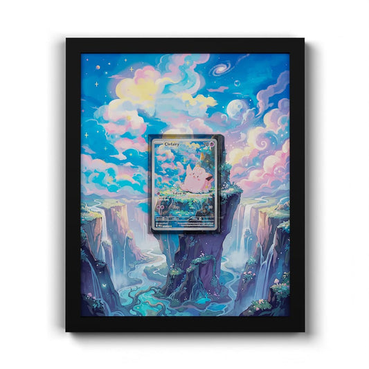 094 Piepi - Extended Artwork Framed Pokemon Card Display