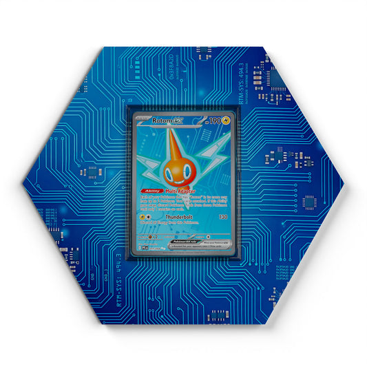 111/094 Rotom EX - Extended Artwork Pokemon Card Display