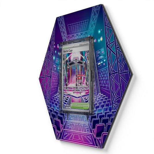 116/094 Kampfkäfig - Extended Artwork Pokemon Card Display