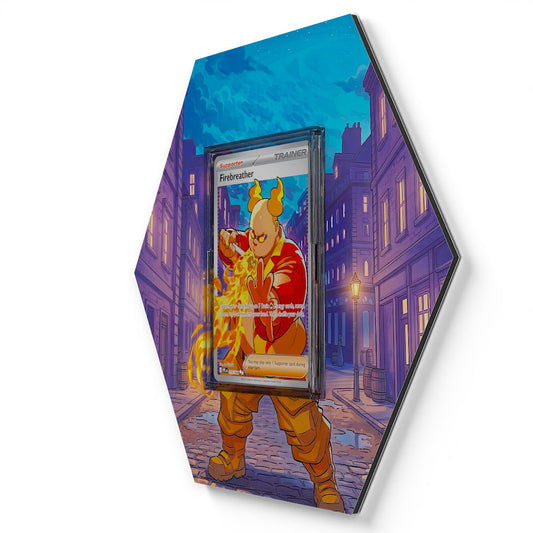 119/119 Feuerspucker - Extended Artwork Pokemon Card Display
