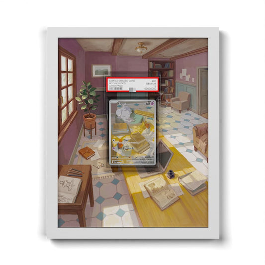 095 Psiau - Extended Artwork Framed Pokemon Card Display