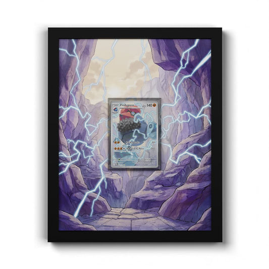 096 Voluminas - Extended Artwork Framed Pokemon Card Display