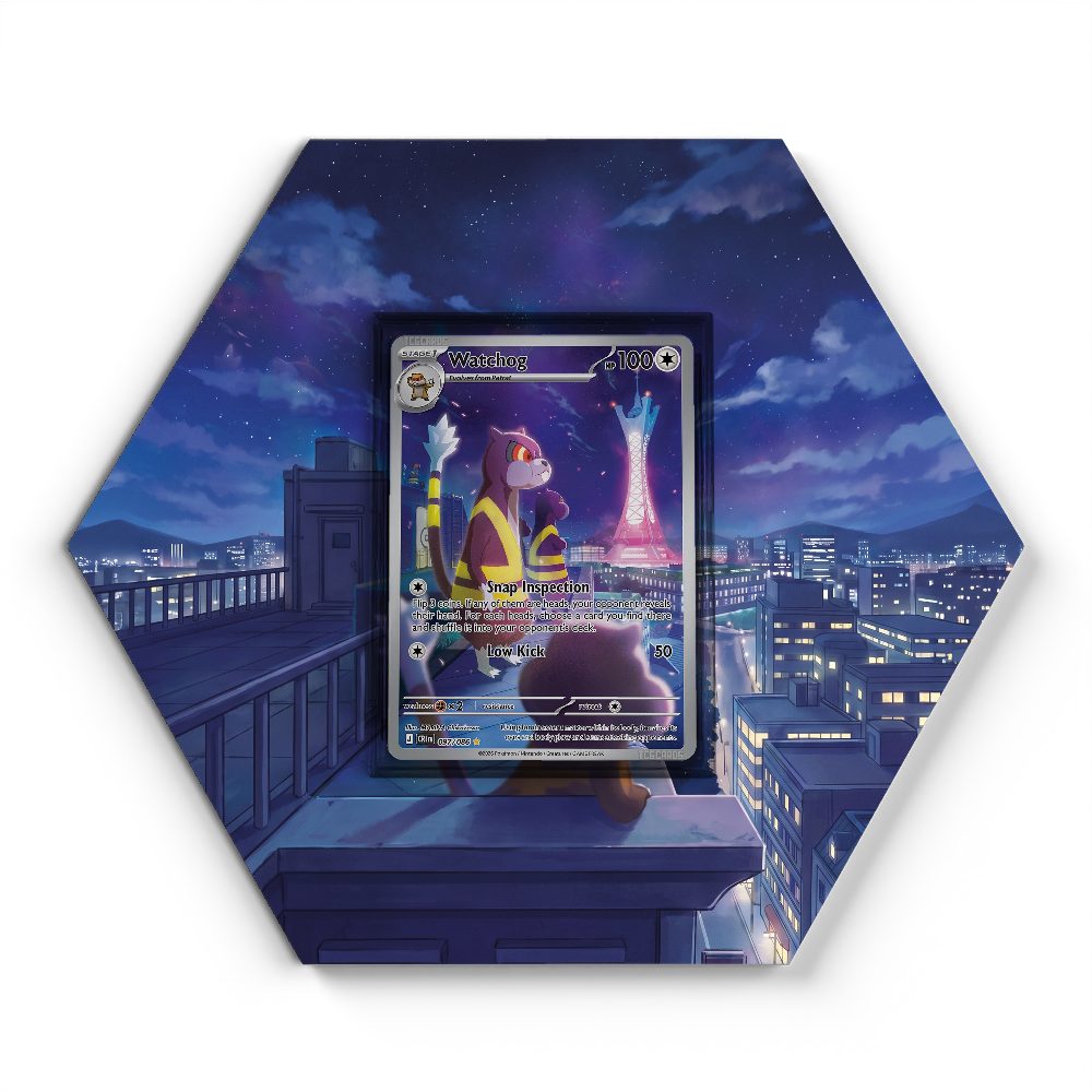 105 Branawarz - Extended Artwork Pokemon Card Display