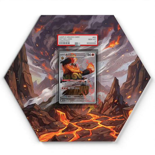 098/086 Flambirex - Extended Artwork Pokemon Card Display