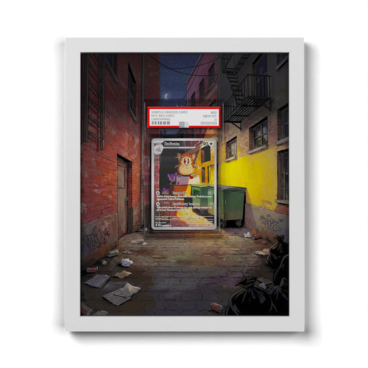 099 Rattikarl - Extended Artwork Framed Pokemon Card Display